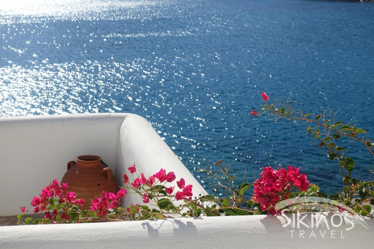 Seaside Traditional Cycladic House Sikinos Exterior photo